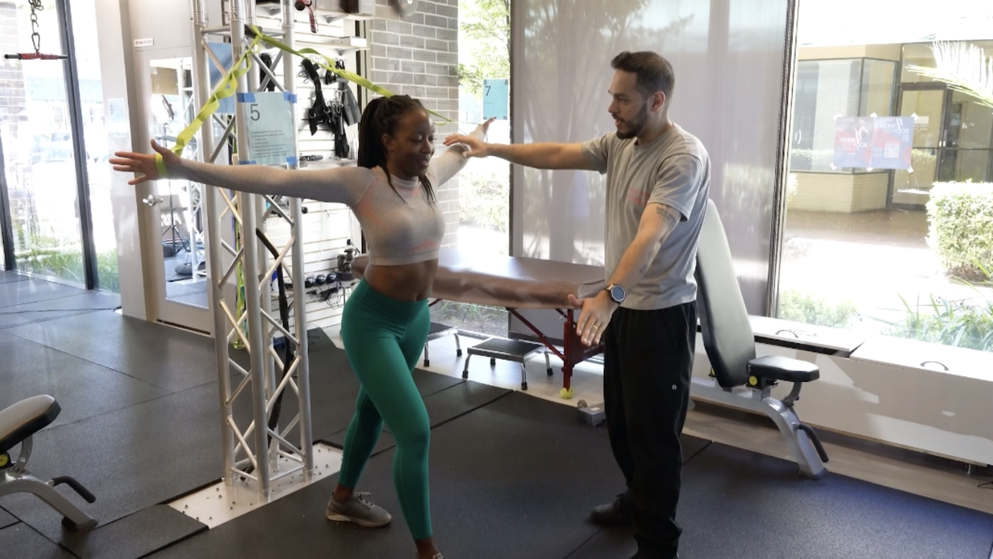 One-on-one posture session